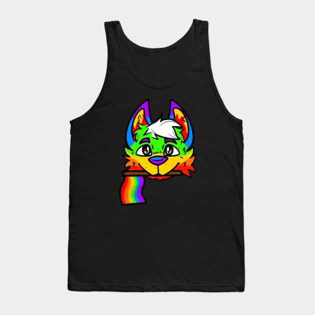 Pride puppy Tank Top by HomeStormFD